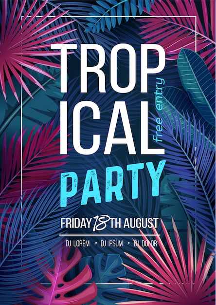 Fiesta tropical