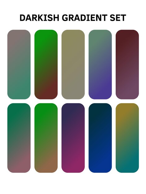 una fila de botones multicolores con diferentes colores