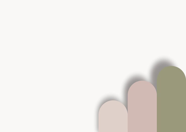 Vector una fila de clavos con un color rosa y verde