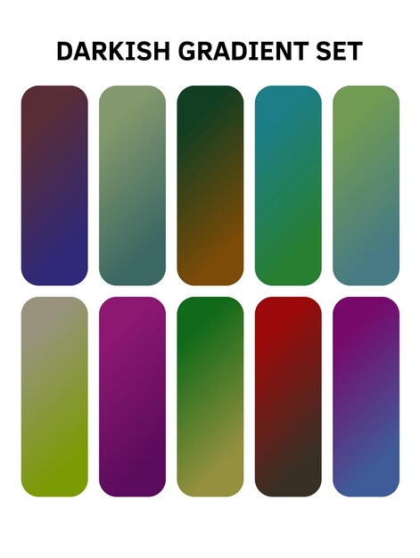 una fila de esmalte de uñas multicolor