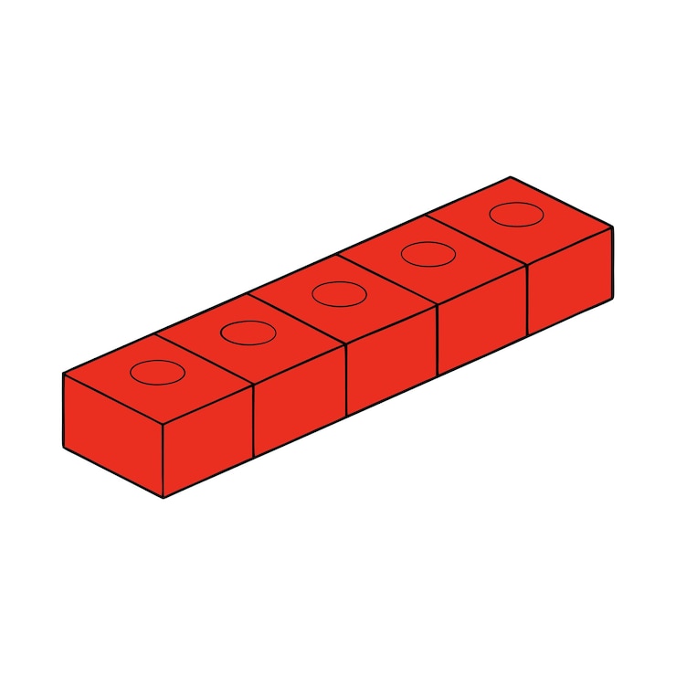 Vector una fila de ladrillos de arcilla roja forma una línea recta que muestra sus tonos de tierra marrón rojizo