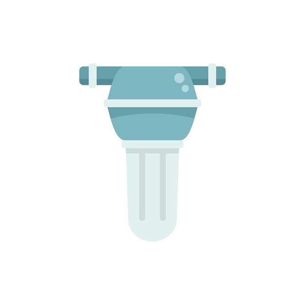 Filtro de agua que purifica el agua del grifo para beber en la cocina