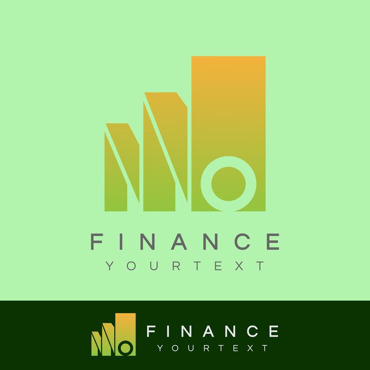 Vector finance initial letter o logo design
