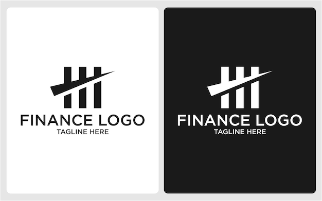 FINANZAS DISEÑO DE LOGOTIPO SIMPLE ABSTRACTO MODERNO