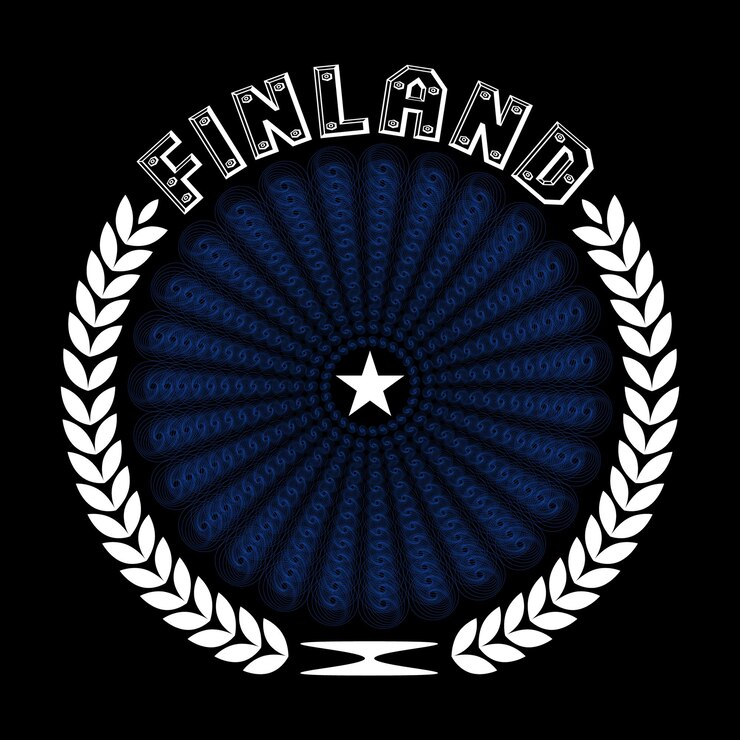 Vector finlandia y suécia