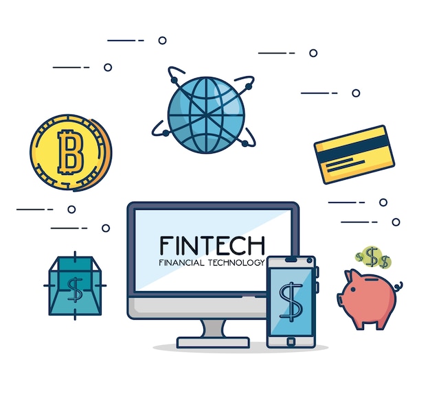 Fintech investment financial internet technology fintech