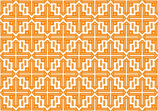 Firmar la brújula para determinar el patrón de cuatro direcciones cardinales vector transparente repetir amarillo geométrico