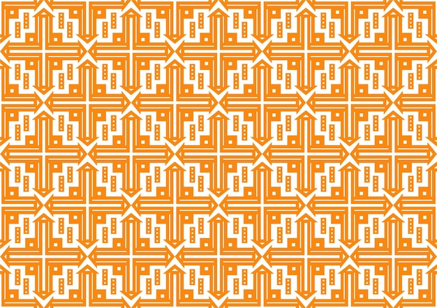 Firmar la brújula para determinar el patrón de cuatro direcciones cardinales vector transparente repetir amarillo geométrico