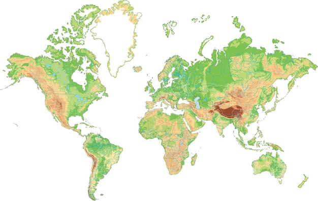 Vector física mundial