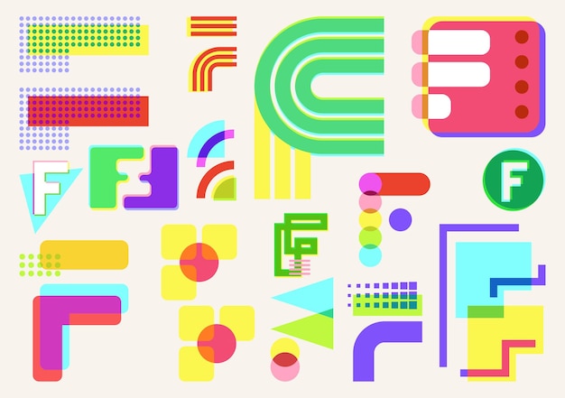 FISOGRAPH STOCK colorido y fresco en el diseño vectorial