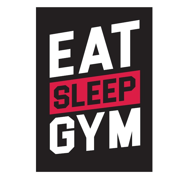 Fitness ejercicio gimnasio camiseta diseño vector