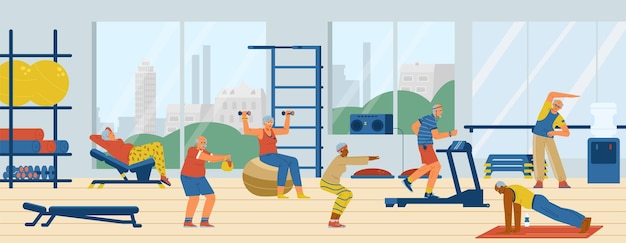 Fitness de personas mayores