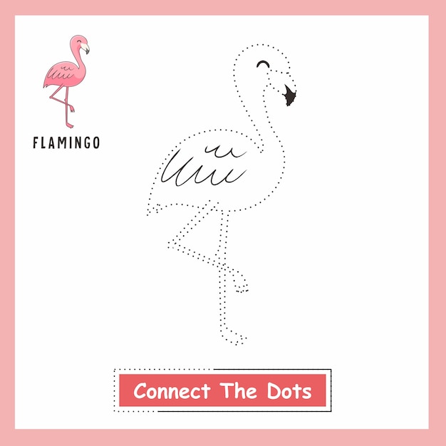 Flamingo Connect The Dots