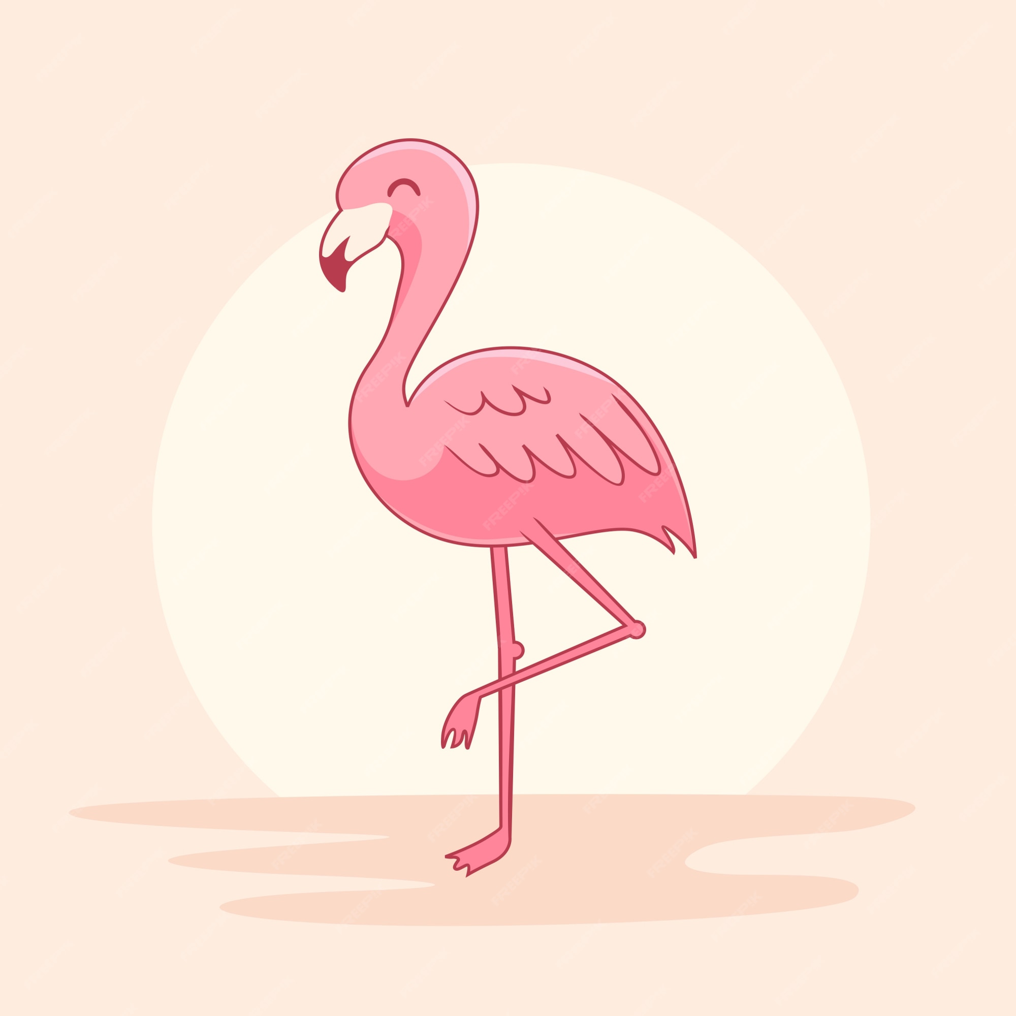 Top 82+ imagen dibujos de flamingos