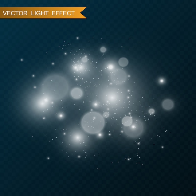 Vector flash de lente especial, efecto de luz. el flash destella rayos y reflector. luz blanca brillante. hermosa estrella la luz de los rayos. brillante hermosa estrella. luz del sol. destello.