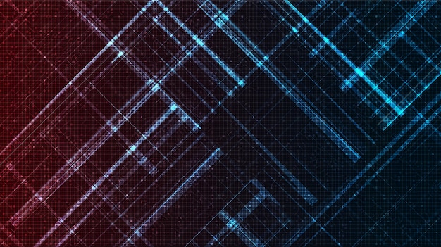Flash Line Microchip sobre fondo de tecnología, diseño de concepto digital y de seguridad de alta tecnología, espacio libre para texto, ilustración vectorial.