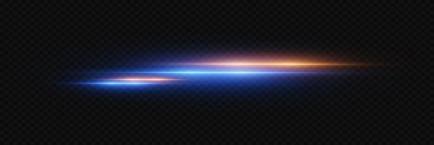 Flash de líneas de luz efecto de luz y explosión