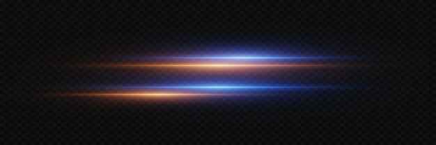 Flash de líneas de luz efecto de luz y explosión