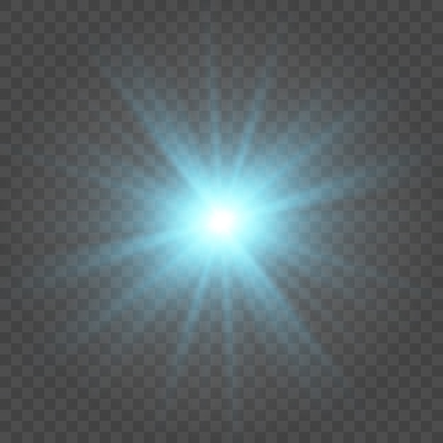 flash, luz azul