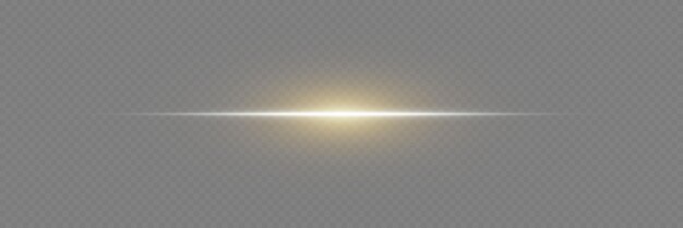 Flash de luz y explosión de luz Línea de luz de neón