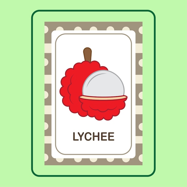 Flashcard Lichi