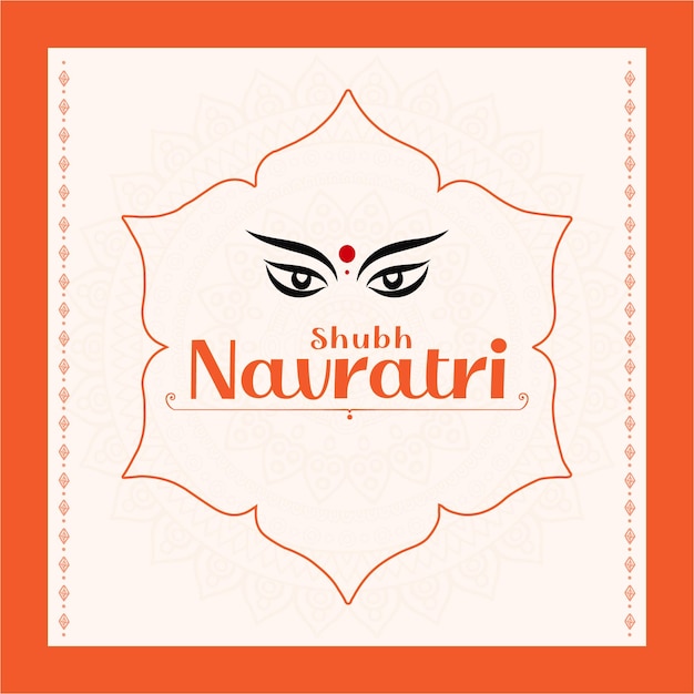 Vector flat navratri y durga puja colección de publicaciones de instagram