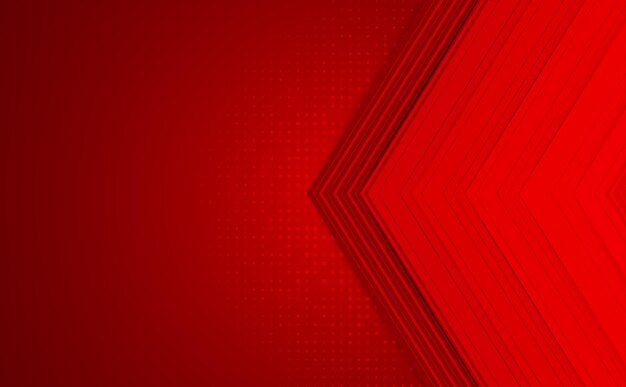 La flecha de ángulo rojo se superpone al fondo
