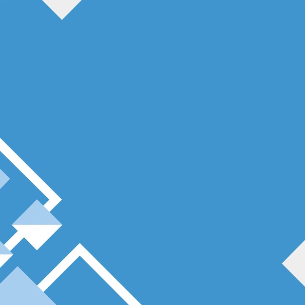 una flecha azul con un fondo azul con flechas que apuntan a la derecha