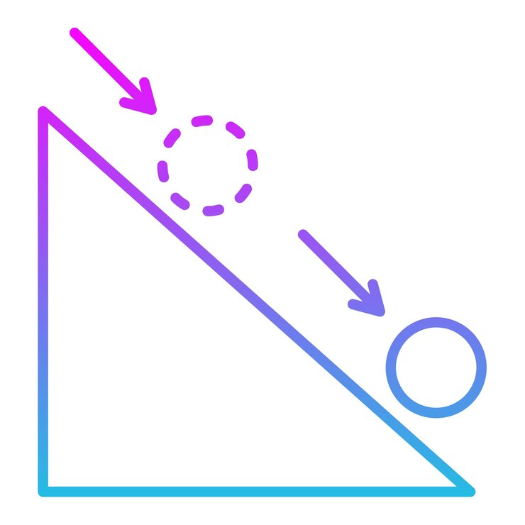 Vector una flecha azul que apunta a la derecha y la flecha derecha que aponta a la derecha
