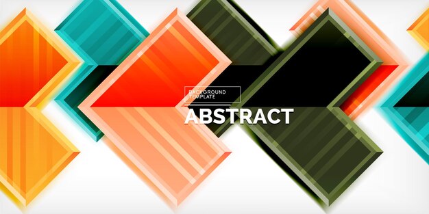 Flecha fondo vectorial abstracto geométrico Ilustración vectorial para papel tapiz Banner Fondo tarjeta Libro Ilustración página de aterrizaje