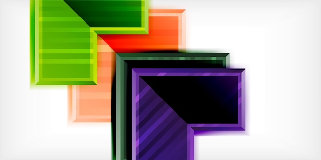Flecha fondo vectorial abstracto geométrico Ilustración vectorial para papel tapiz Banner Fondo tarjeta Libro Ilustración página de aterrizaje