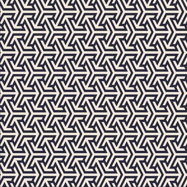 Flecha geométrica repetida estilizado patrón de moda hermoso fondo de ilustración vectorial
