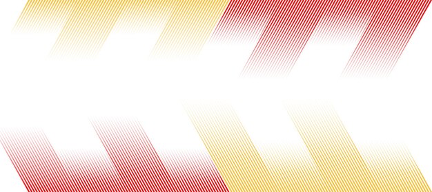 Flecha roja amarilla fondo blanco diseño 300 wallpaper vector