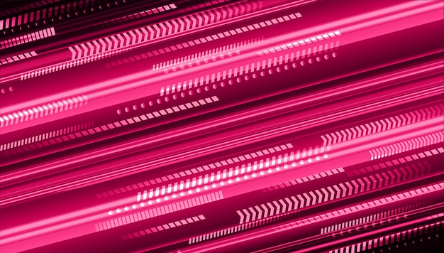 Vector flecha rosa fondo abstracto, movimiento de movimiento