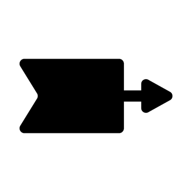 Flecha y signo del cursor y símbolo Flechas simples aisladas en fondo blanco Iconos de marca de flecha