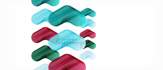 Flechas brillantes de colores fondo abstracto