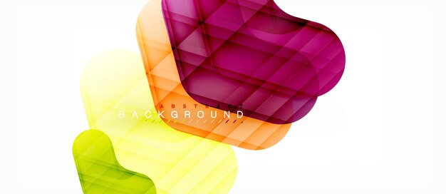 Flechas brillantes de colores fondo abstracto