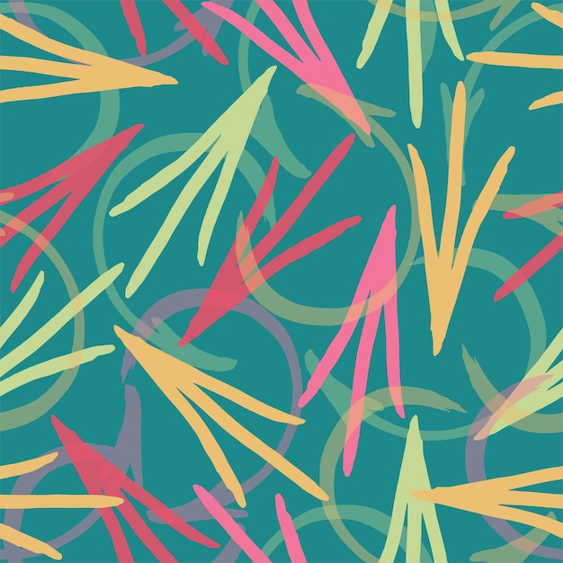 Flechas de colores perfecta ilustración de fondo del modelo vectorial