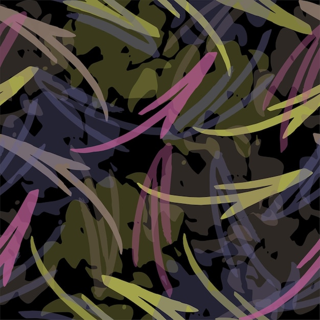 Flechas de colores perfecta ilustración de fondo del modelo vectorial