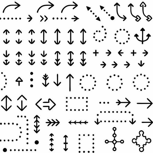 Las flechas direccionales guían tu camino con estilo