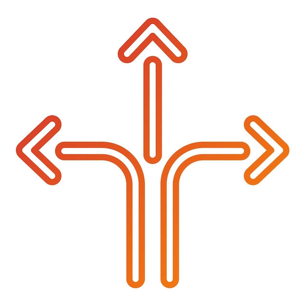 Flexibilidad de diseño vectorial Estilo del icono