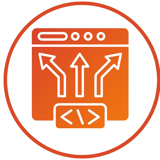 Flexibilidad de diseño vectorial Estilo del icono