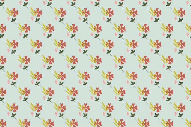 Flor abstracta de fondo sin fisuras patrón