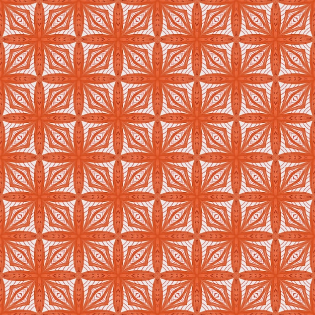 Flor abstracta roja de patrones sin fisuras backgroud tela étnica ilustración decoración gráfica moda