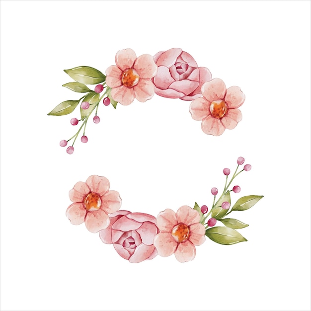 flor acuarela clipart ilustración
