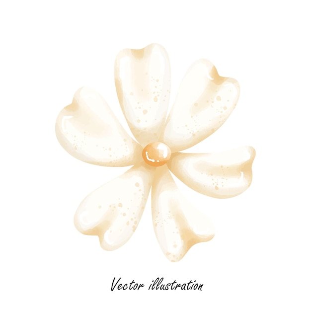 flor blanca