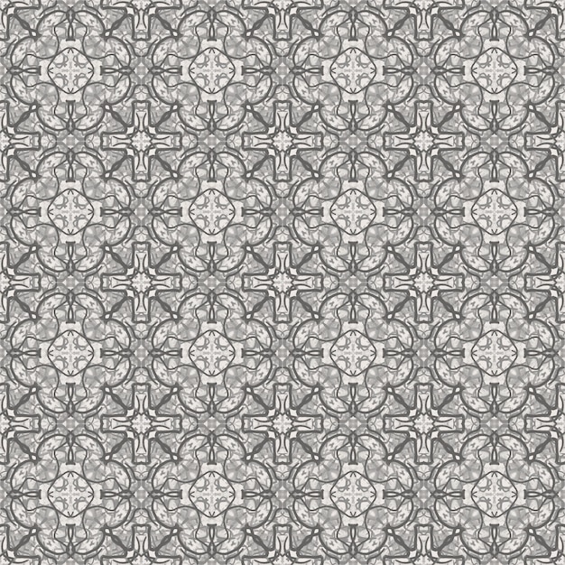 Flor color gris ornamento sin costuras tela étnico mandala yoga patrón fondo meditación