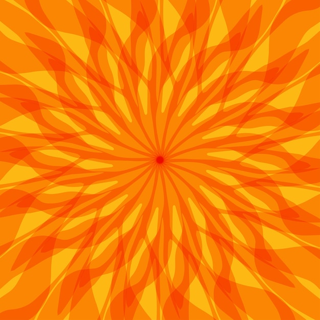 La flor es de color amarillo-naranja el archivo vectorial será útil para sus diseños