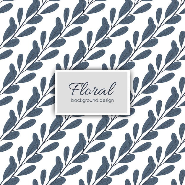 Flor de estilo vintage de patrones sin fisuras
