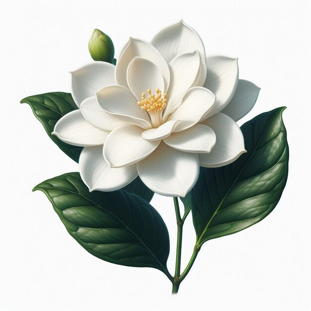 Vector la flor de la gardenia